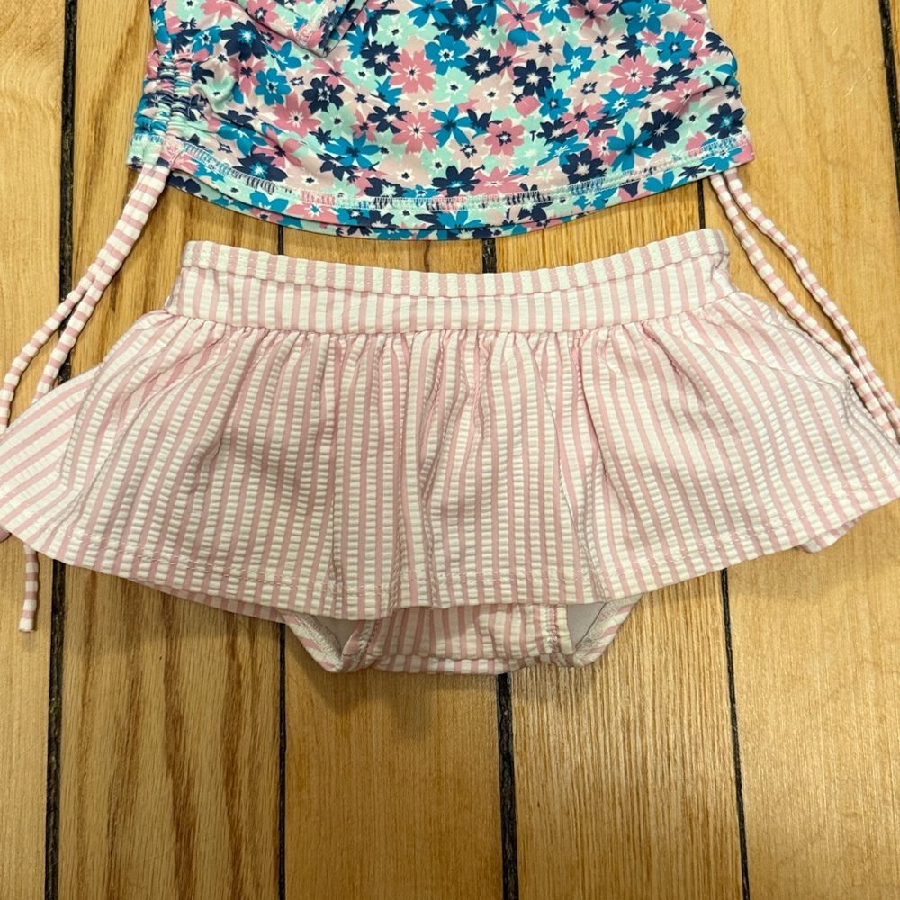 Ruffle Butts L/S Tankini - Picture 2 of 4